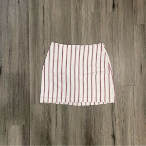 NWOT Striped Mini Skirt